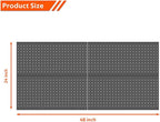 Ultrawall 4 Pcs Metal Pegboard Wall Panels, Peg Boards - Image 3