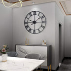 LEIKE 16" Large Wall Clocks Battery Operated, Round Modern Silent Non-Ticking - Image 5