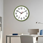 Rohioue Wall Clock Modern 8 Inch Battery Operated Silent Non Ticking Small - Image 5