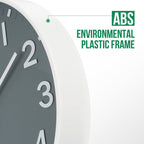Wall Clock Modern Simple Quartz Decorative Clock Non-Ticking Silent Battery - Image 4