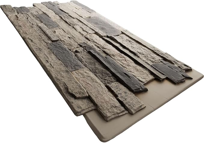 EverStone Acadia Ledge Faux Stone Panel, Urban Color - Image 6