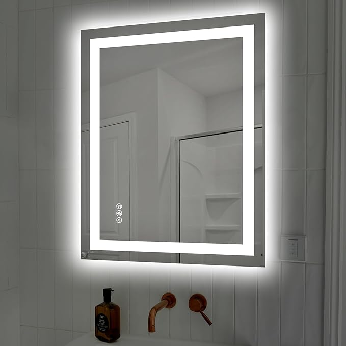 Hivone 36.1X28.1 LED Bathroom Mirror by Hivone