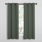 NICETOWN Thermal Insulated Curtains Blackout Draperies, Window Treatment Solid by NICETOWN