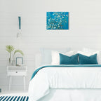 Van Gogh Canvas Wall Art: Almond Blossom Oil Painting Flower Picture - Image 3