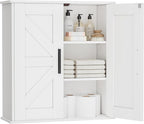 Homleke Bathroom Wall Cabinet, Over Toilet Storage Cabinet by Homleke