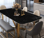 Arthome Black Marble, 11.8x100 Inches Peel and Stick Wallpaper, Marble Contact - Image 2