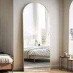 Rowjut Large 71"x30" Arched Full Length Mirror, Living Room, Wall Mounted & - Image 2
