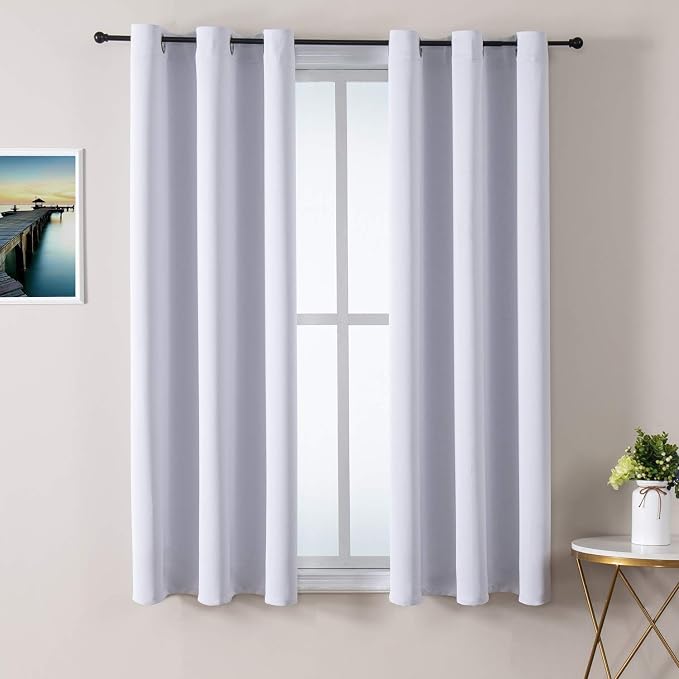 ChrisDowa Small Window Curtains 50 inches Long by ChrisDowa