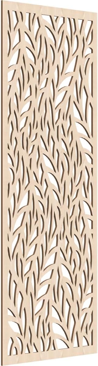 Ortonville Decorative Pierced Fretwork Wood Wall Panels, 23 3/8"W x 59 3/8"H x by EkenaMillwork