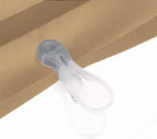 Changshade 12 Pack Temporary Shades, Pleated Paper Blinds - Image 6