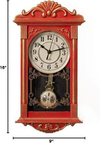Clockswise Vintage Grandfather-Style Wall Clock - Image 8