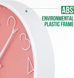 Wall Clock Non-Ticking Silent Modern Simple Style Round Decor Clock - Image 4