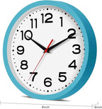 Roymnie Wall Clock Silent Non-Ticking Modern Clock Battery Operated 8 Inch - Image 9