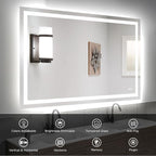 Hivone 60X40 LED Bathroom Mirror - Image 3