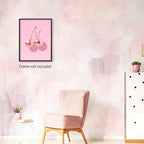 jkahh Pink Disco Ball Cherry Poster Retro Funky Preppy Fruit Wall Art Trendy - Image 6