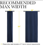 NICETOWN Kitchen Curtains, Short Blackout Curtains & Drapes, Thermal Insulated - Image 7