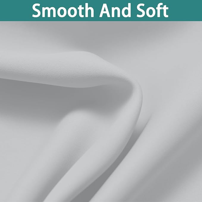 Yakamok 100% Blackout Lined Panels, Thermal Insulated Blackout Curtains - Image 7