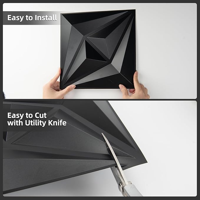 AMZDEPOT 50 Pack 3D Wall Panels - Image 6