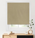 LazBlinds 100% Blackout Roller Shades, No Tools No Drill Cordless Blinds by LazBlinds