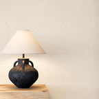 Natural White Wallpaper Grasscloth Textured Peel and Stick Wall - Image 4
