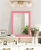 AAZZKANG Rectangle Mirror with Wood Frame Modern Farmhouse Wall Mirrors Decor - Image 4