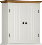 ChooChoo Bathroom Wall Cabinet, Over The Toilet Space Saver Storage Cabinet by ChooChoo