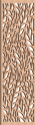 Ortonville Decorative Pierced Fretwork Wood Wall Panels, 21 3/8"W x 54 3/8"H x by EkenaMillwork