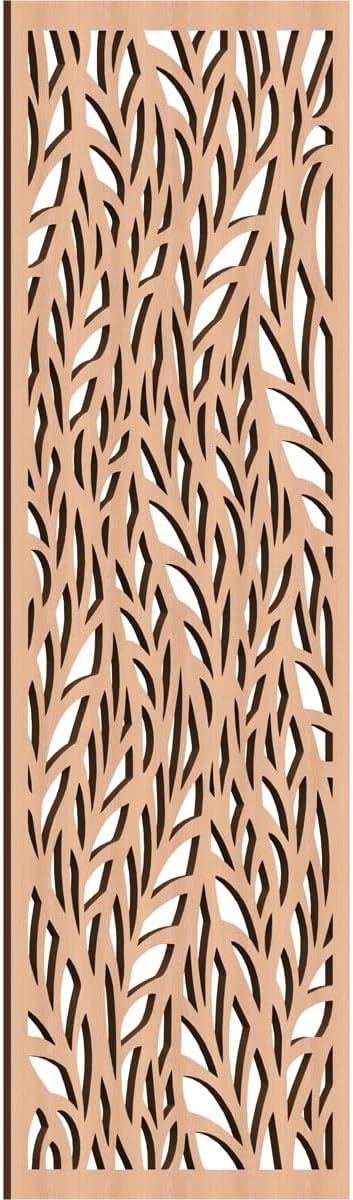 Ortonville Decorative Pierced Fretwork Wood Wall Panels, 21 3/8"W x 54 3/8"H x by EkenaMillwork