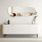 WallBeyond Irregular Wall Mirror, Asymmetrical Mirror Wall Mounted - Image 2