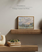 InSimSea Framed Canvas Wall Art, Vintage Landscape Art - Image 2