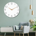 cicininc Wall Clock, 16 Inch Wooden Battery Operated Wall Clocks Silent - Image 6