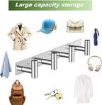 Wall Mounted Coat Rack-4 Hooks, Heavy Duty Stainless Steel Wall Hooks - Image 7
