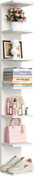 upsimples 7-Tier Floating Wall Shelf, Decorative Shelves by upsimples