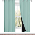 NICETOWN 100% Blackout Window Curtain Panels, Full Light Blocking Drapes by NICETOWN