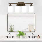 MOKATNG 4-Light Bathroom Light Fixtures, Vanity Light - Image 5