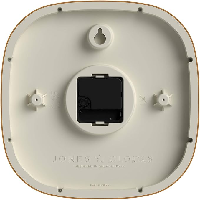 JONES CLOCKS® Sprite wall Clock | Modern Retro Rounded Square Clock | 10 inch | - Image 7