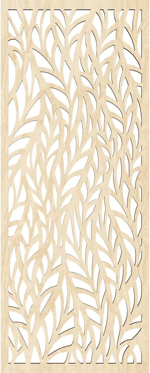 Ortonville Decorative Pierced Fretwork Wood Wall Panels, 9 3/8"W x 24 3/8"H x - Image 4