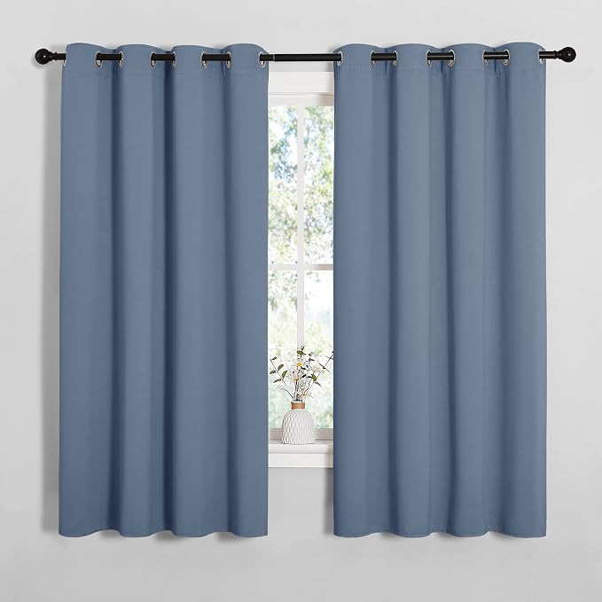 NICETOWN Blackout Curtains for Kitchen Window, Sound & Heat & Cold Reducing by NICETOWN