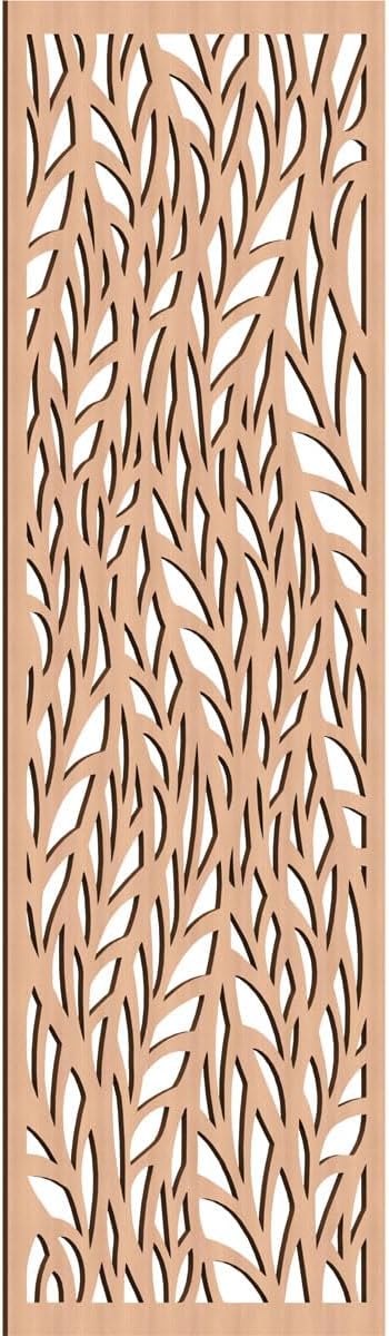 Ortonville Decorative Pierced Fretwork Wood Wall Panels, 35 3/8"W x 89 3/8"H x by EkenaMillwork