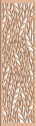 Ortonville Decorative Pierced Fretwork Wood Wall Panels, 35 3/8"W x 89 3/8"H x by EkenaMillwork