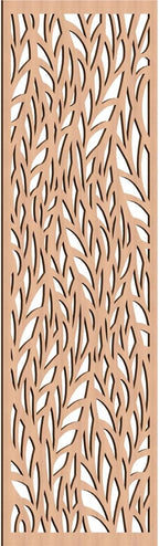 Ortonville Decorative Pierced Fretwork Wood Wall Panels, 35 3/8"W x 89 3/8"H x by EkenaMillwork
