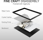 Extra Large Framed Modern Luxury Abstract Wall Art - Image 7