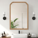WallBeyond Wood Bathroom Mirrors by WallBeyond