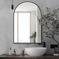 Arched Wall Mirror, Living Room, Hang Vertical or Horizontal by ZMYCZ