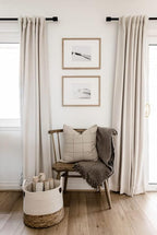 100% Blackout Shield Linen Blackout Curtains - Image 7