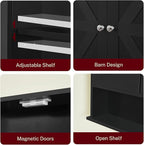 TEENFON Bathroom Wall Cabinet, Over The Toilet Space Saver Storage Cabinet - Image 6