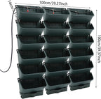 18 Pots Self-Watering Vertical Garden Planter Wall Mounted, - Image 2