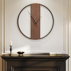 Large Wall Clock 24 Inch Decorative Modern Minimalist Wall Clocks - Image 2