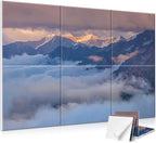 JBER 6 Pack Art Acoustic Panels, 72×48 Inches Soundproof Wall Panels, Large by JBER