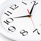 Bernhard Products White Wall Clock Silent Non Ticking, 12 Inch Quality Quartz - Image 2